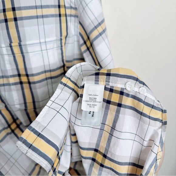 J.crew Mens XL Plaid Light Weight Slim Fit Shirt - Picture 9 of 12